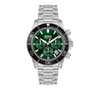 Men's Wristwatch 43mm BOSS made of stainless steel in silver color 448771