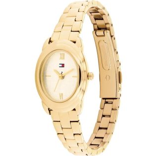 Γυναικείο Ρολόι Χεριού 23mm TOMMY HILFIGER από ανοξείδωτο ατσάλι   σε χρυσό χρώμα 449251
