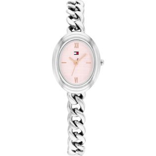 Γυναικείο Ρολόι Χεριού 23mm TOMMY HILFIGER από ανοξείδωτο ατσάλι   σε ασημί χρώμα 449253