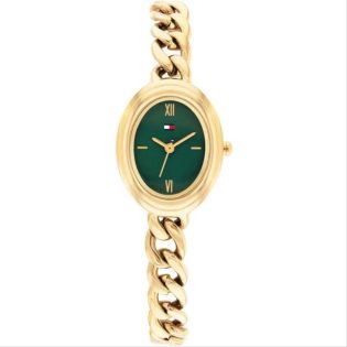 Γυναικείο Ρολόι Χεριού 23mm TOMMY HILFIGER από ανοξείδωτο ατσάλι   σε χρυσό χρώμα 449254