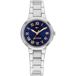 Γυναικείο Ρολόι Χεριού 23mm TOMMY HILFIGER από ανοξείδωτο ατσάλι   σε ασημί χρώμα 449250