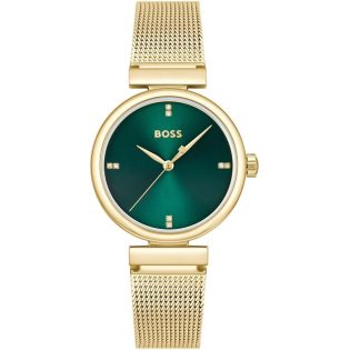 Women's Wristwatch 30mm BOSS made of stainless steel in gold color 449197