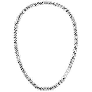 Men's BOSS Chain Necklace made of stainless steel in silver color 448977