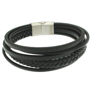 Men's manQ Stainless Steel Bracelet in White Color 429648