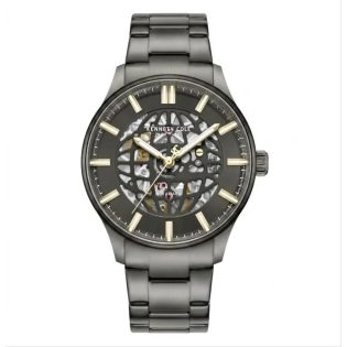 Men's Wristwatch 41mm KENNETH COLE made of stainless steel in gun metal color 449300