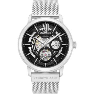 Men's Wristwatch 42mm KENNETH COLE made of stainless steel in silver color 449304