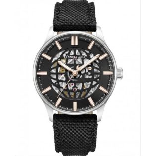 Ανδρικό Ρολόι Χεριού 43mm KENNETH COLE από ανοξείδωτο ατσάλι   σε ασημί χρώμα 449303