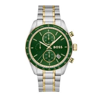 Men's Wristwatch 43mm BOSS made of stainless steel in silver color 449376