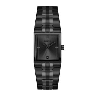 Men's Wristwatch 38mm BOSS made of stainless steel in black color
