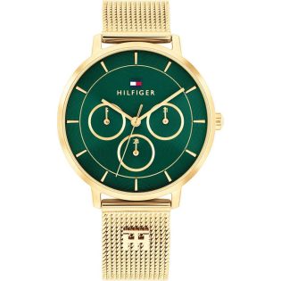 Women's Wristwatch 36mm TOMMY HILFIGER made of stainless steel in gold color