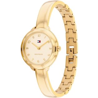 Γυναικείο Ρολόι Χεριού 23mm TOMMY HILFIGER από ανοξείδωτο ατσάλι   σε χρυσό χρώμα 449596