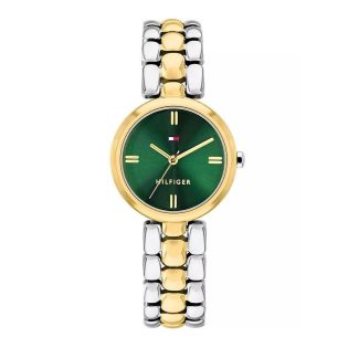 Women's Wristwatch 23mm TOMMY HILFIGER made of stainless steel in gold color