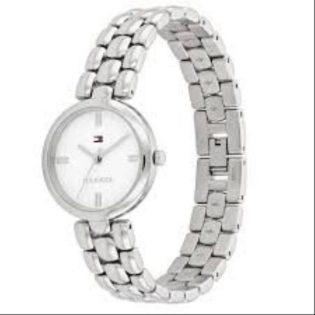 Γυναικείο Ρολόι Χεριού 23mm TOMMY HILFIGER από ανοξείδωτο ατσάλι   σε ασημί χρώμα 449590