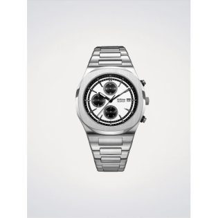 Men's Wristwatch 40mm D1 MILANO made of stainless steel in silver color