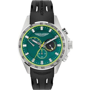 Men's Wristwatch 44mm ASTON MARTIN made of stainless steel in silver color